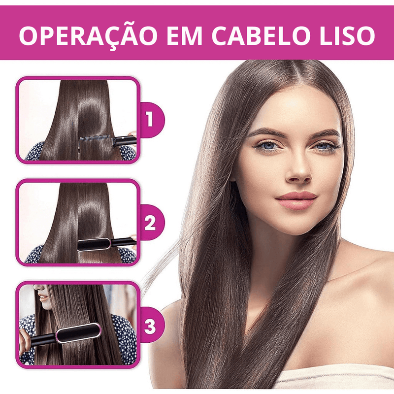 StyloBrush 5 em 1 - Escova Modeladora Elétrica | Top™