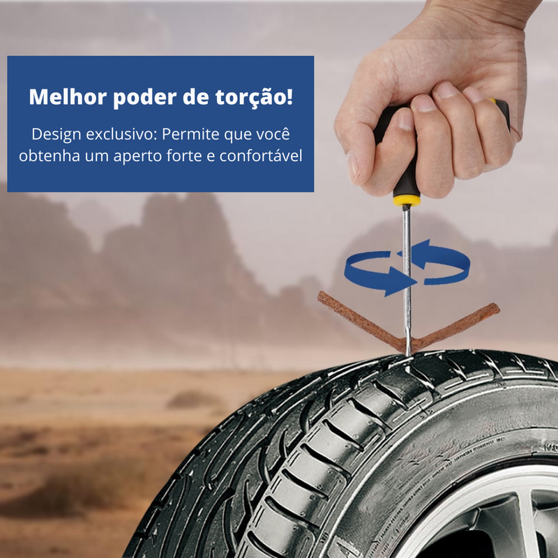 Kit Reparo Rápido Para Pneus | Top™