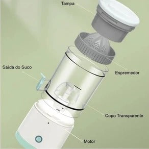 Espremedor de Frutas Elétrico Portátil - Top FruitGo